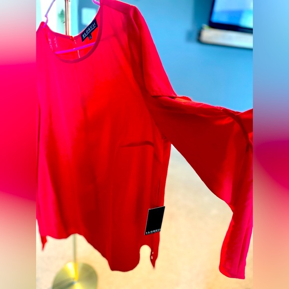 Red eloquii top - Picture 3 of 3